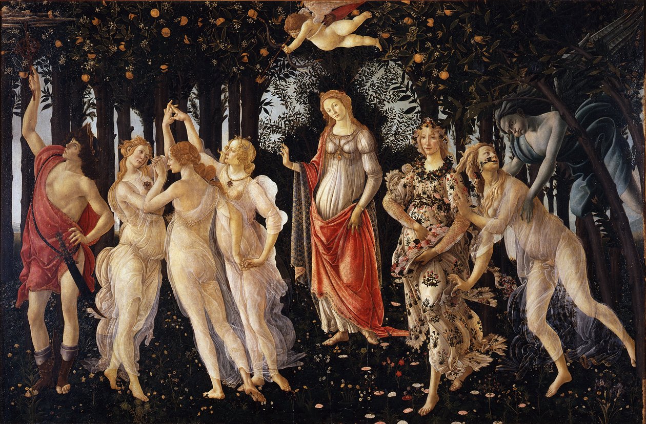 春季 作者 桑德罗·波提切利（Sandro Botticelli）