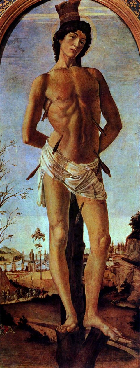 圣塞巴斯蒂安 作者 桑德罗·波提切利（Sandro Botticelli）