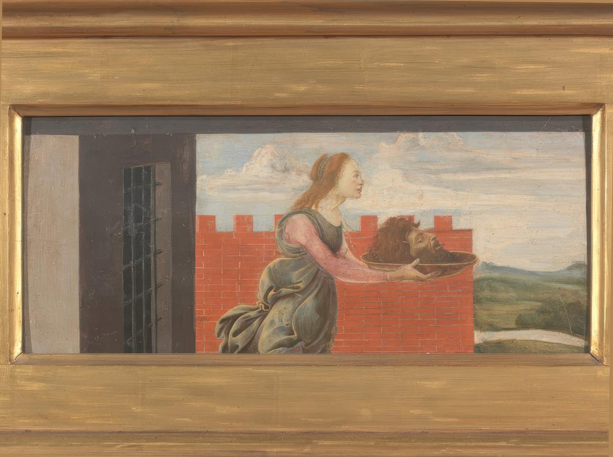 莎乐美与施洗约翰的头 作者 桑德罗·波提切利（Sandro Botticelli）