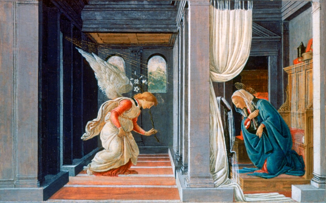 通告，c1485 作者 桑德罗·波提切利（Sandro Botticelli）