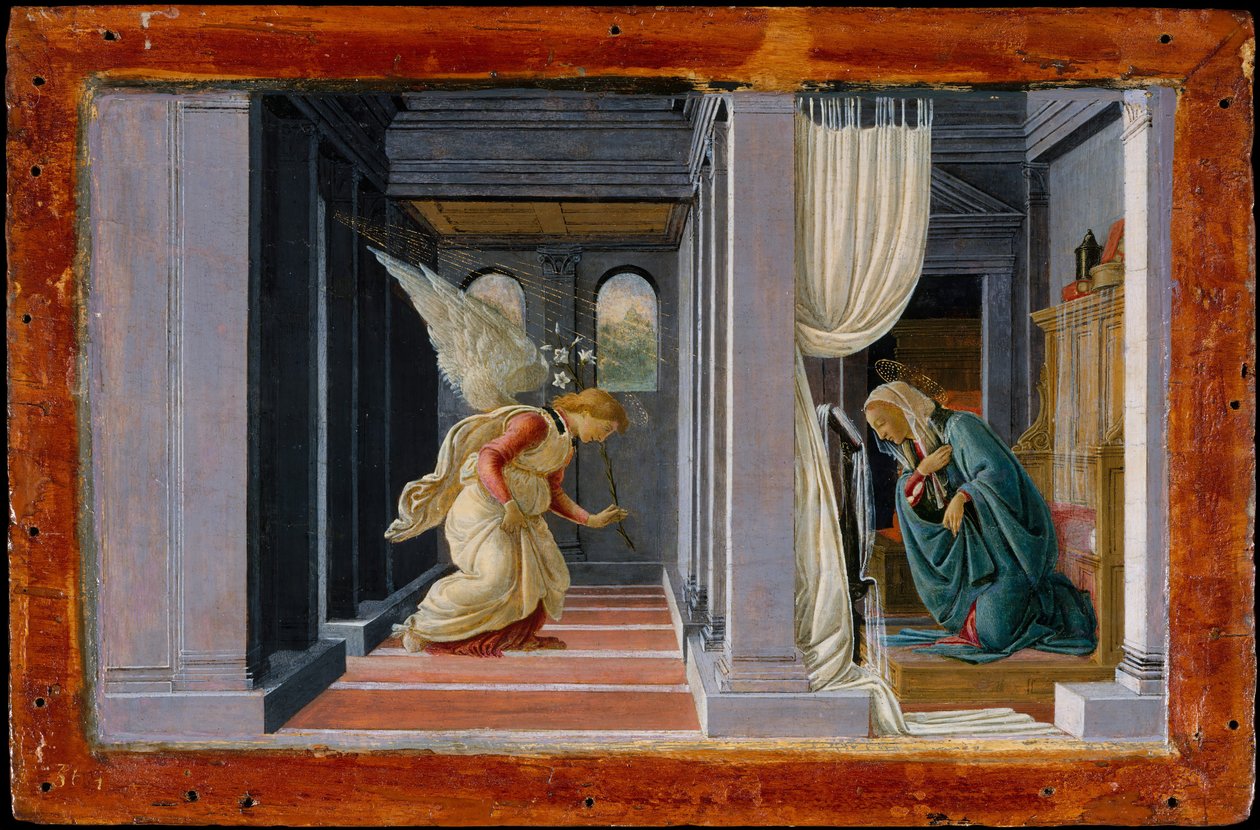 通告，ca。 1485-92。 作者 桑德罗·波提切利（Sandro Botticelli）