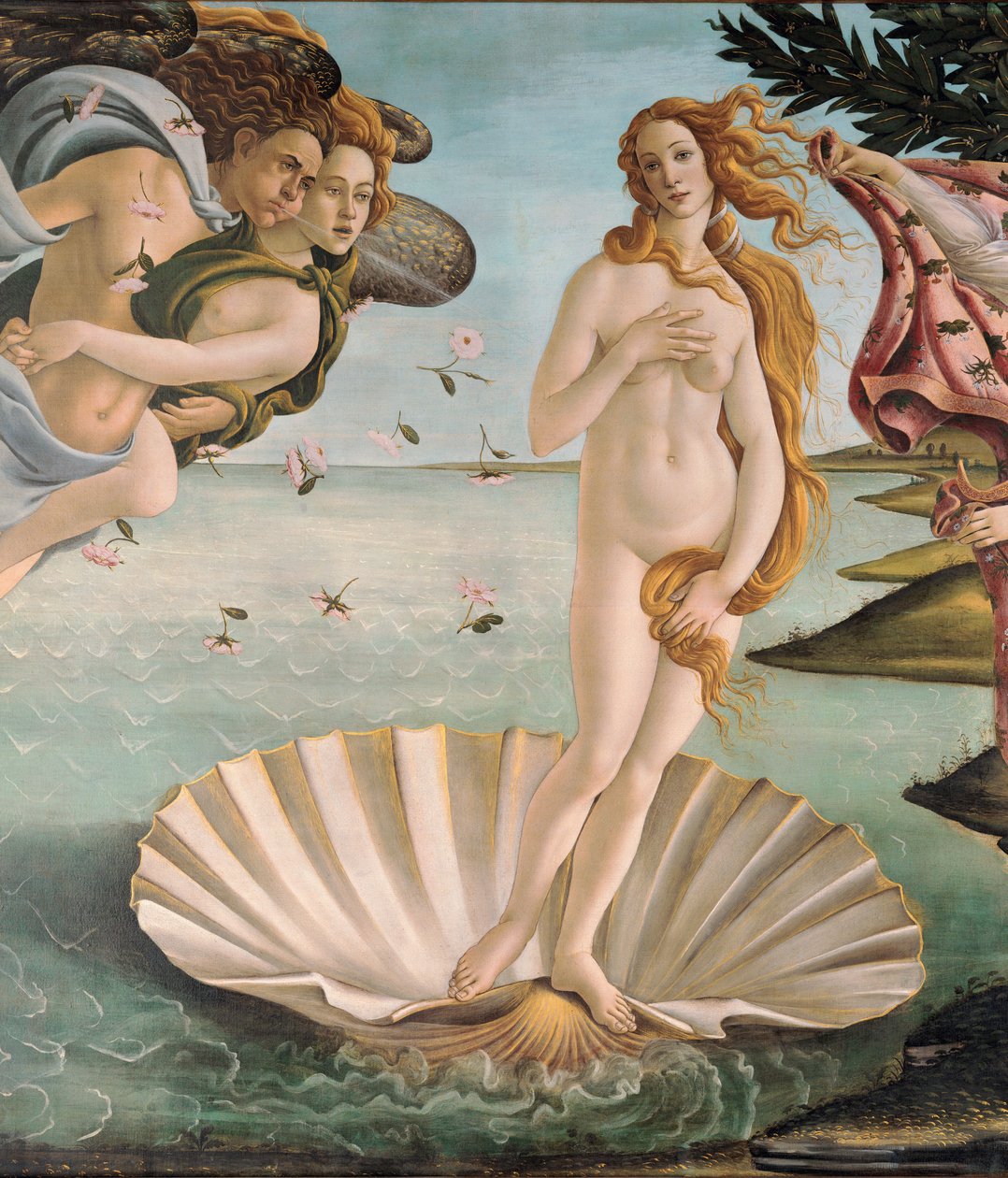 金星的诞生 作者 桑德罗·波提切利（Sandro Botticelli）