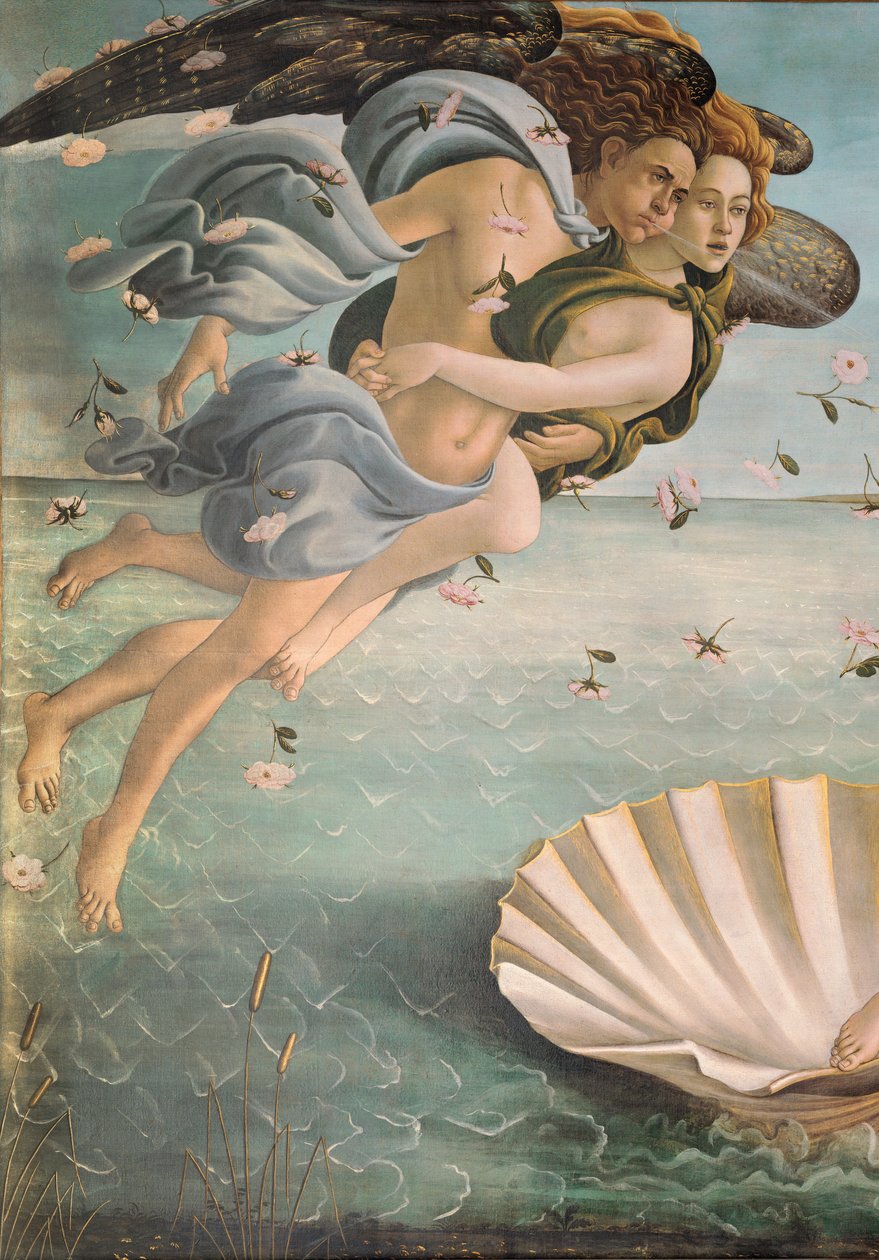 金星的诞生 作者 桑德罗·波提切利（Sandro Botticelli）