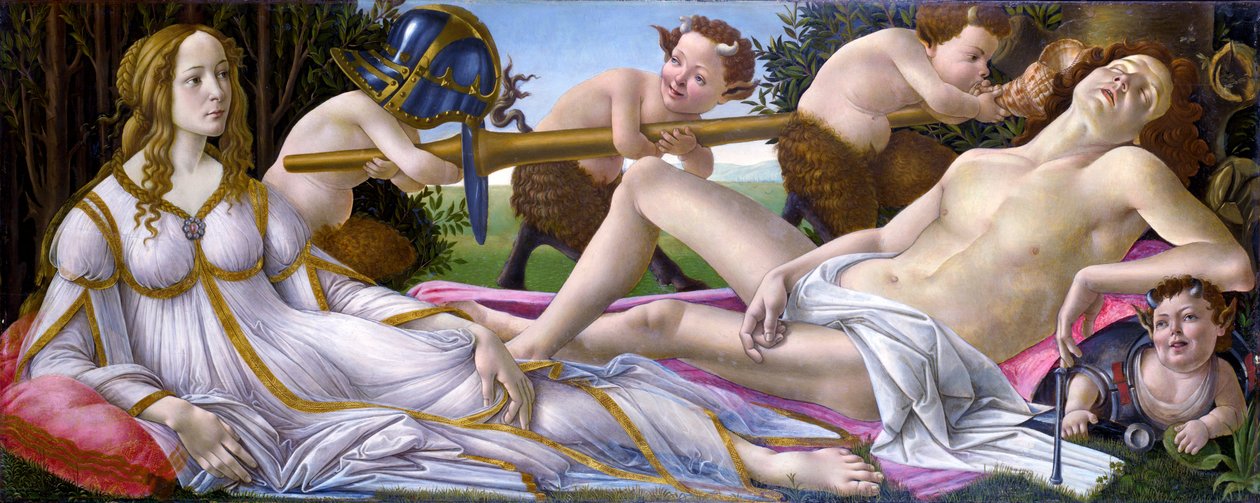 金星和火星 作者 桑德罗·波提切利（Sandro Botticelli）
