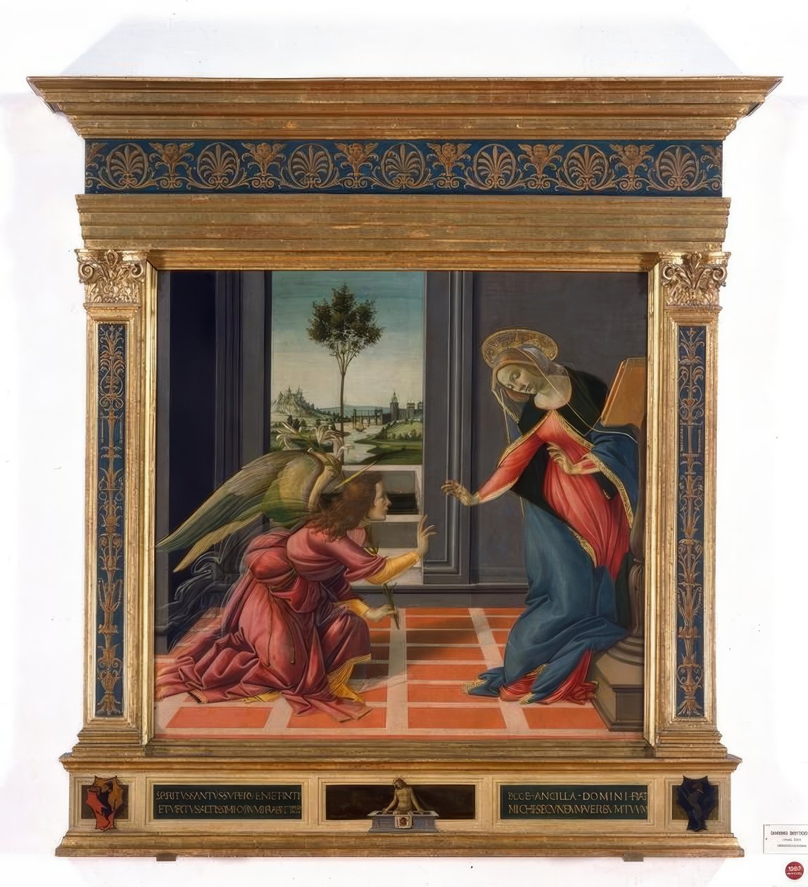 天使报喜 作者 桑德罗·波提切利（Sandro Botticelli）