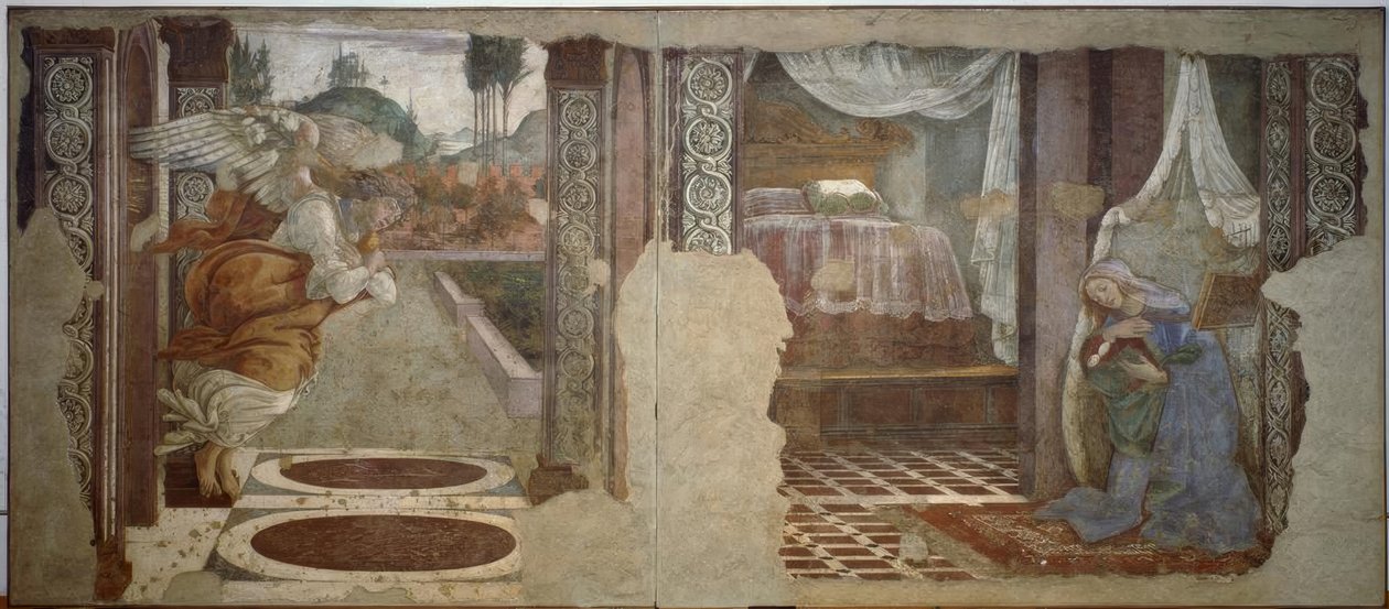 S.Martino的公告 作者 桑德罗·波提切利（Sandro Botticelli）