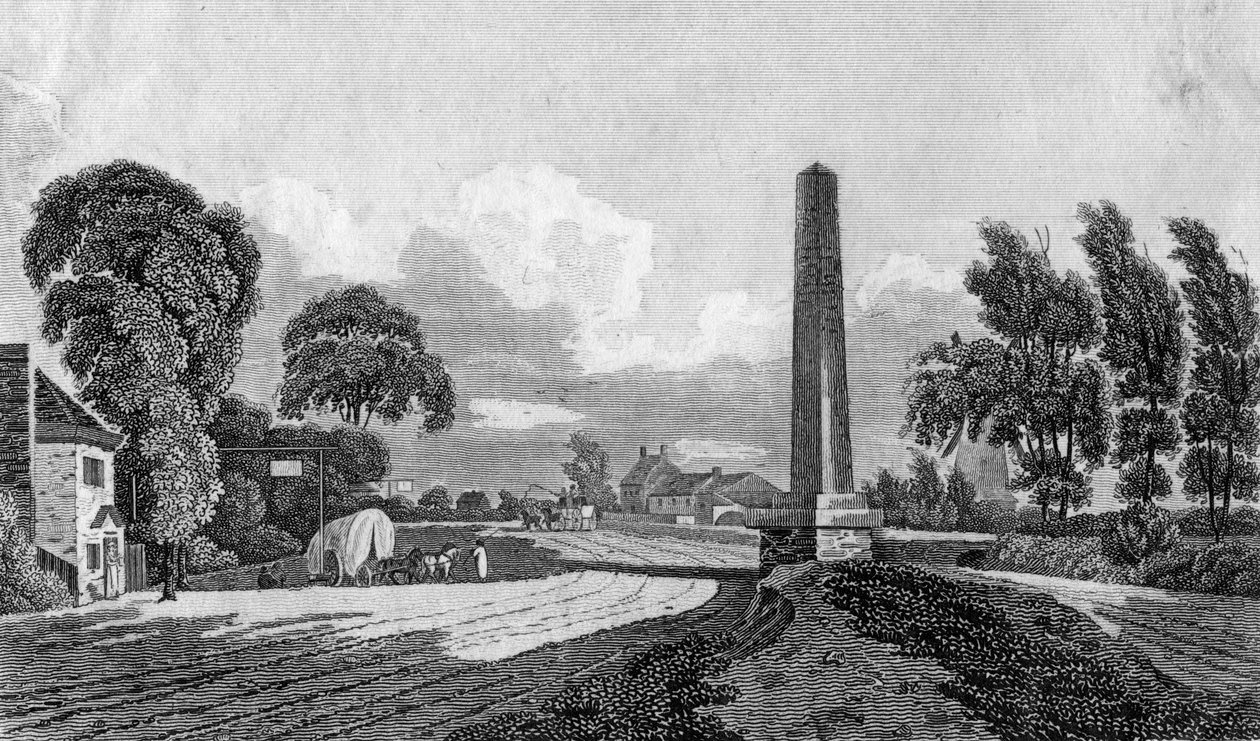 哈德利·海斯顿（Hadley Highstone），靠近巴尼特（Barnet），1805年。 作者 金沙