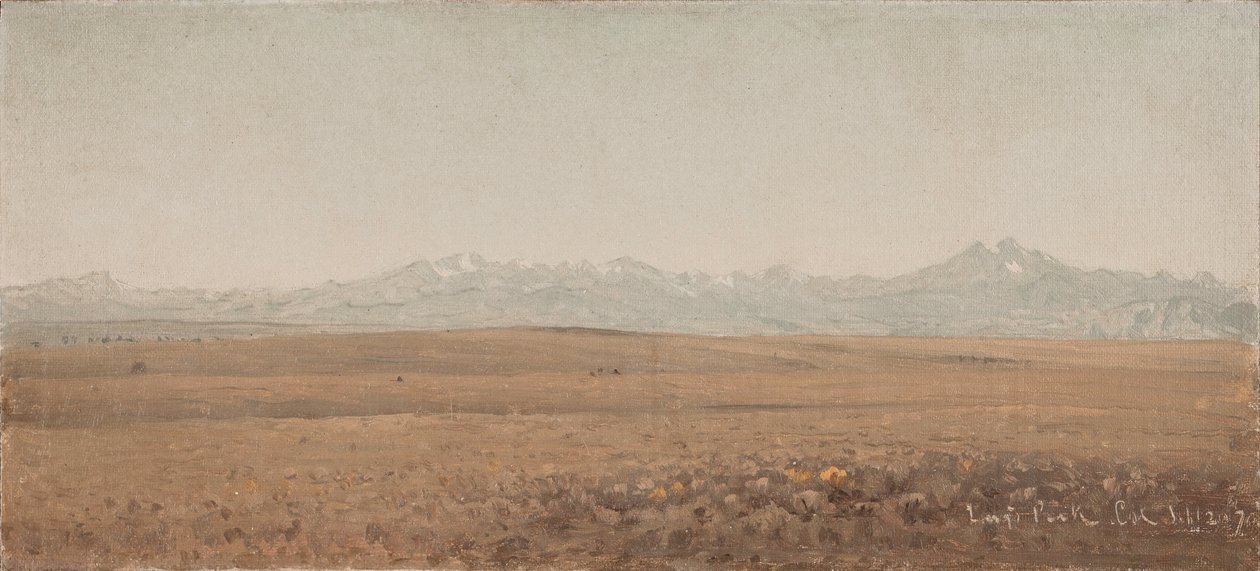 Longs Peak，科罗拉多州 作者 桑福德·罗宾逊·吉福德
