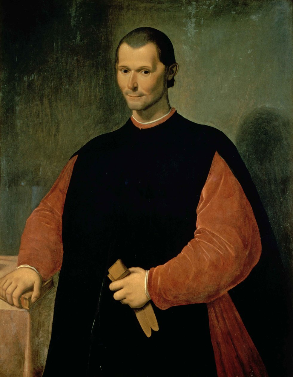 Niccolo Machiavelli的肖像（1469-1527） 作者 桑蒂·迪托（Santi di Tito）