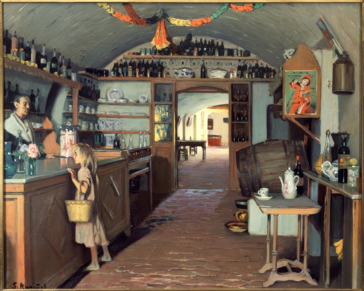 Die kleine Taverne 作者 圣地亚哥·鲁西诺（SantiagoRusiñol）