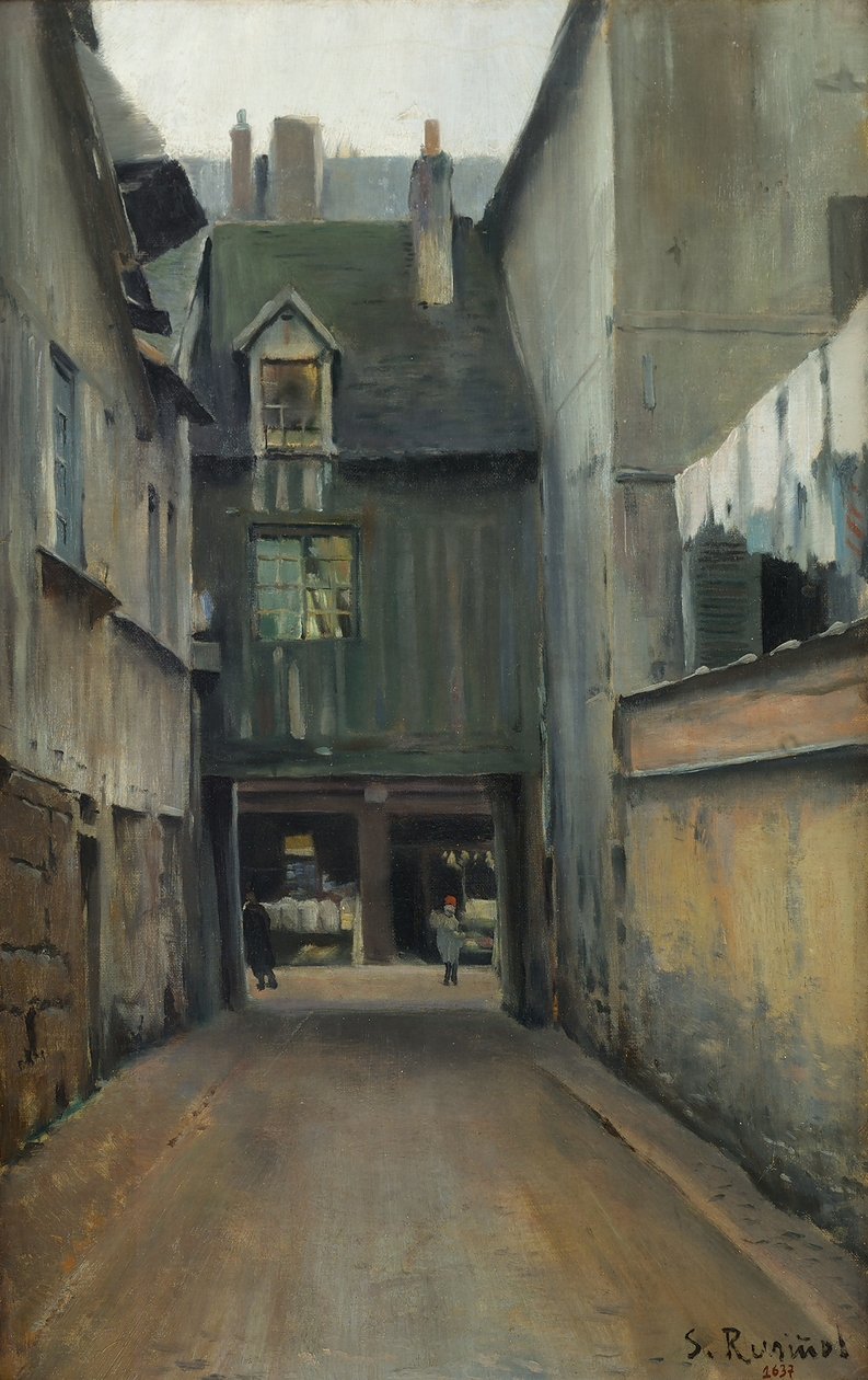 Carrer de Rouen 作者 圣地亚哥·鲁西诺·普拉茨
