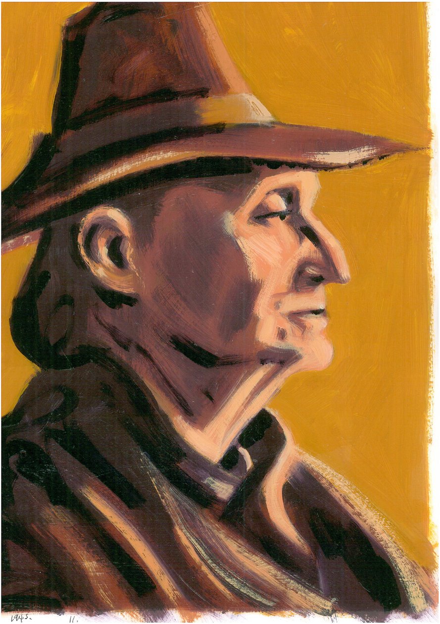 Edith Sitwell（1887-1964），2008（石油） 作者 莎拉·海沃德