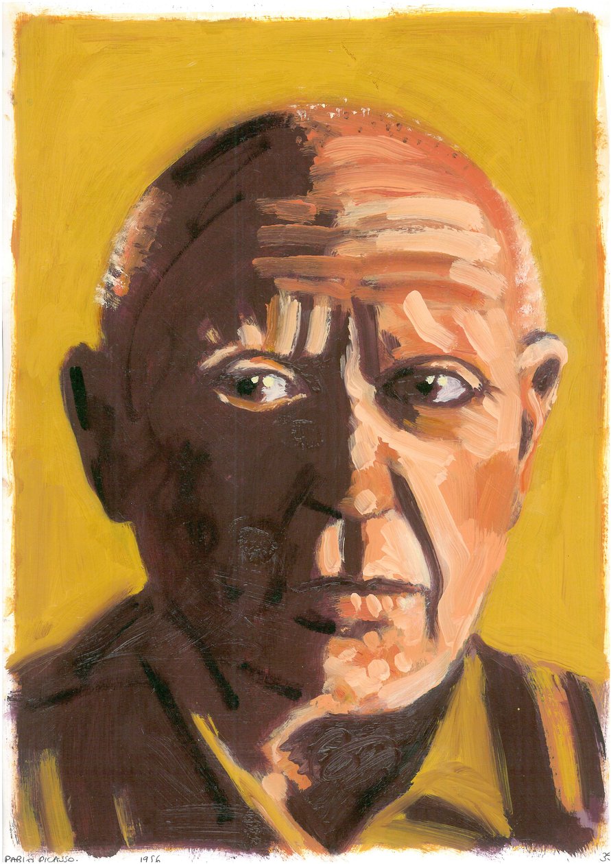 Pablo Picasso，2008年（纸上谈兵） 作者 莎拉·海沃德