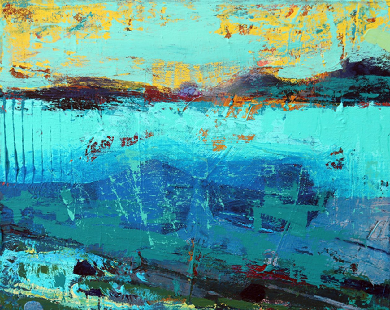 Sound of Iona III (acrylic on canvas) 作者 莎拉·海沃德