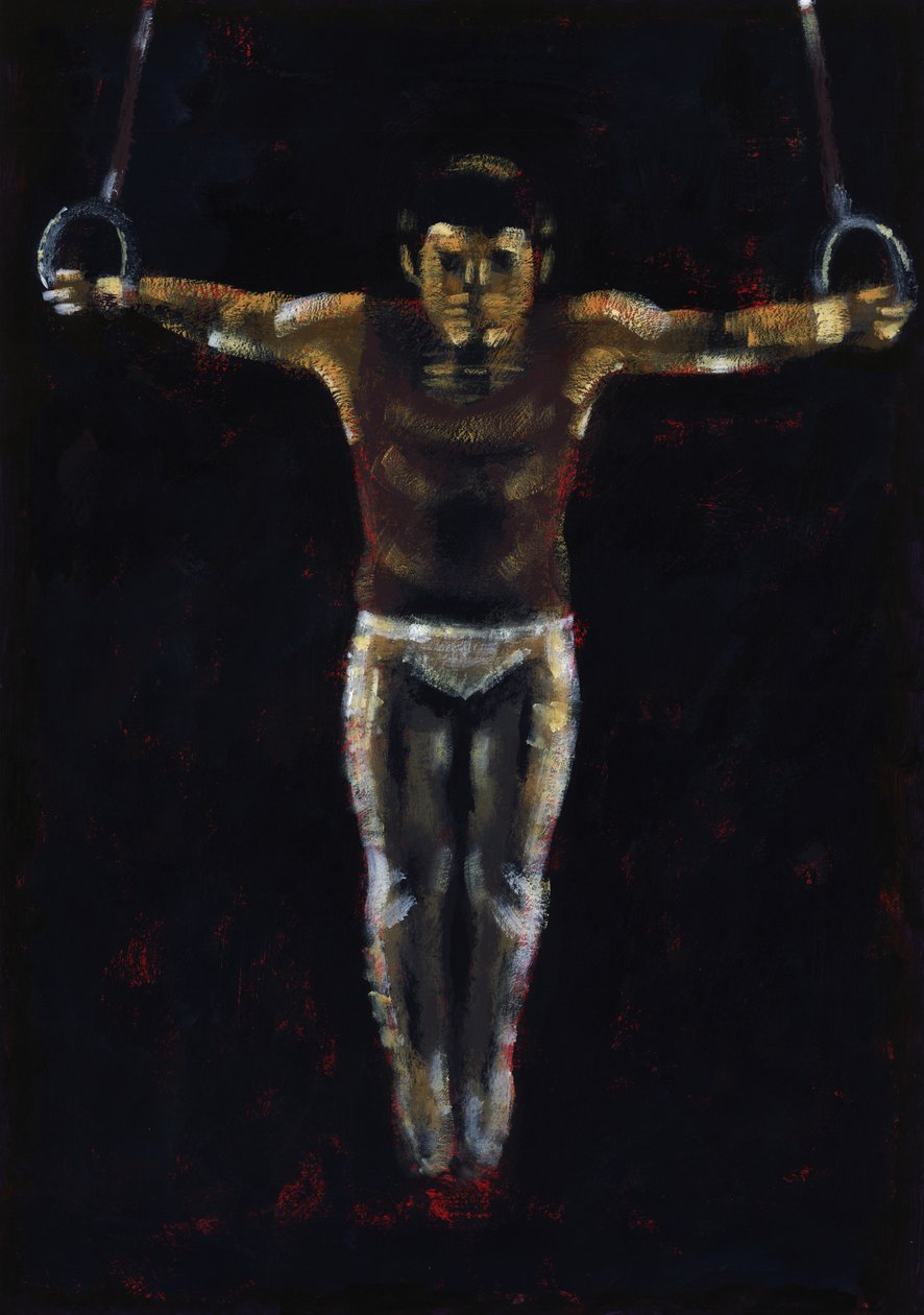 戒指，2009（丙烯酸） 作者 莎拉·海沃德