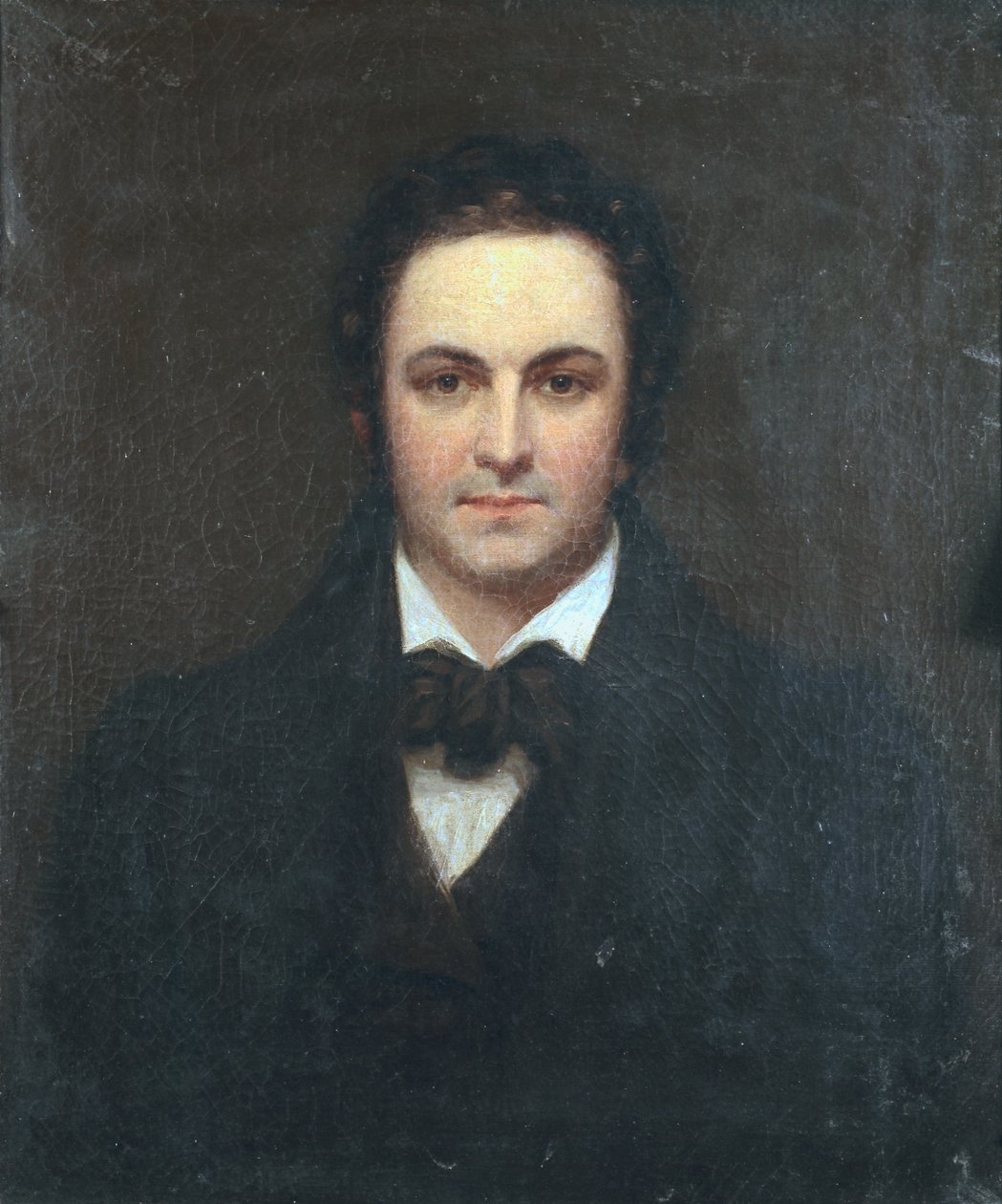 Lewis F. Linn的肖像 作者 莎拉（Sarah Miriam Peale）