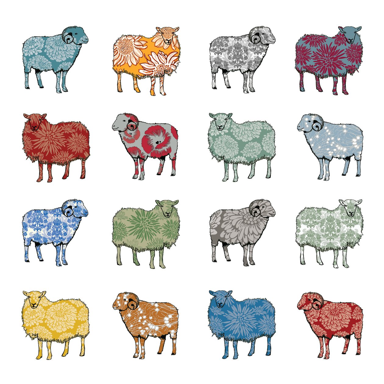 Baa Humbug，2012（数字） 作者 莎拉·霍夫