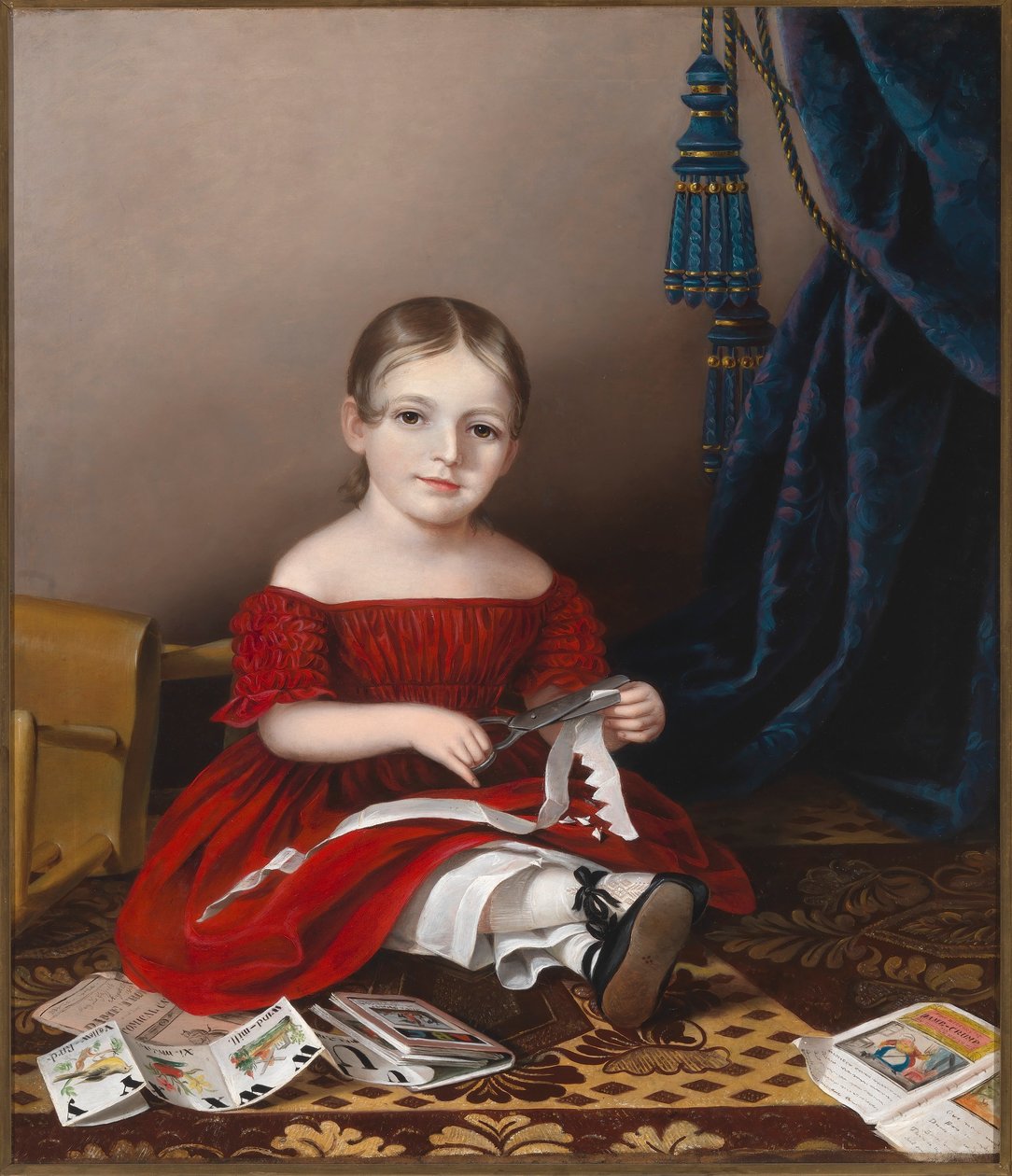 玛丽-莱波德-格里菲斯（1838 - 1841） 作者 莎拉（Sarah Miriam Peale）