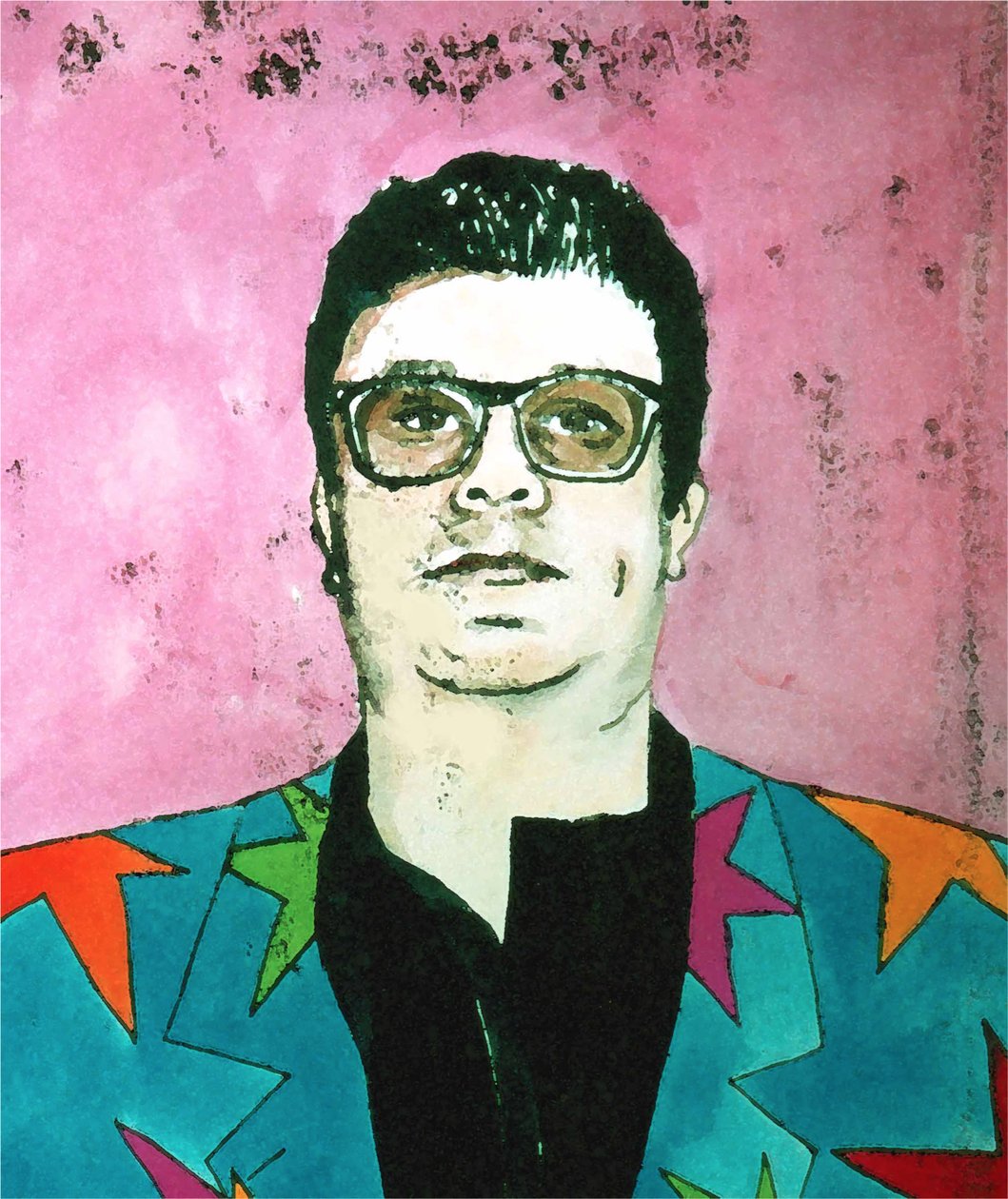 Star jacket,2020 (ink on paper) 作者 莎拉·汤普森·恩格斯