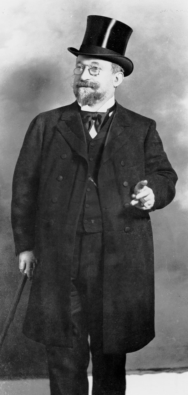 Leopold Emile Arton的肖像，c.1900 作者 沙地