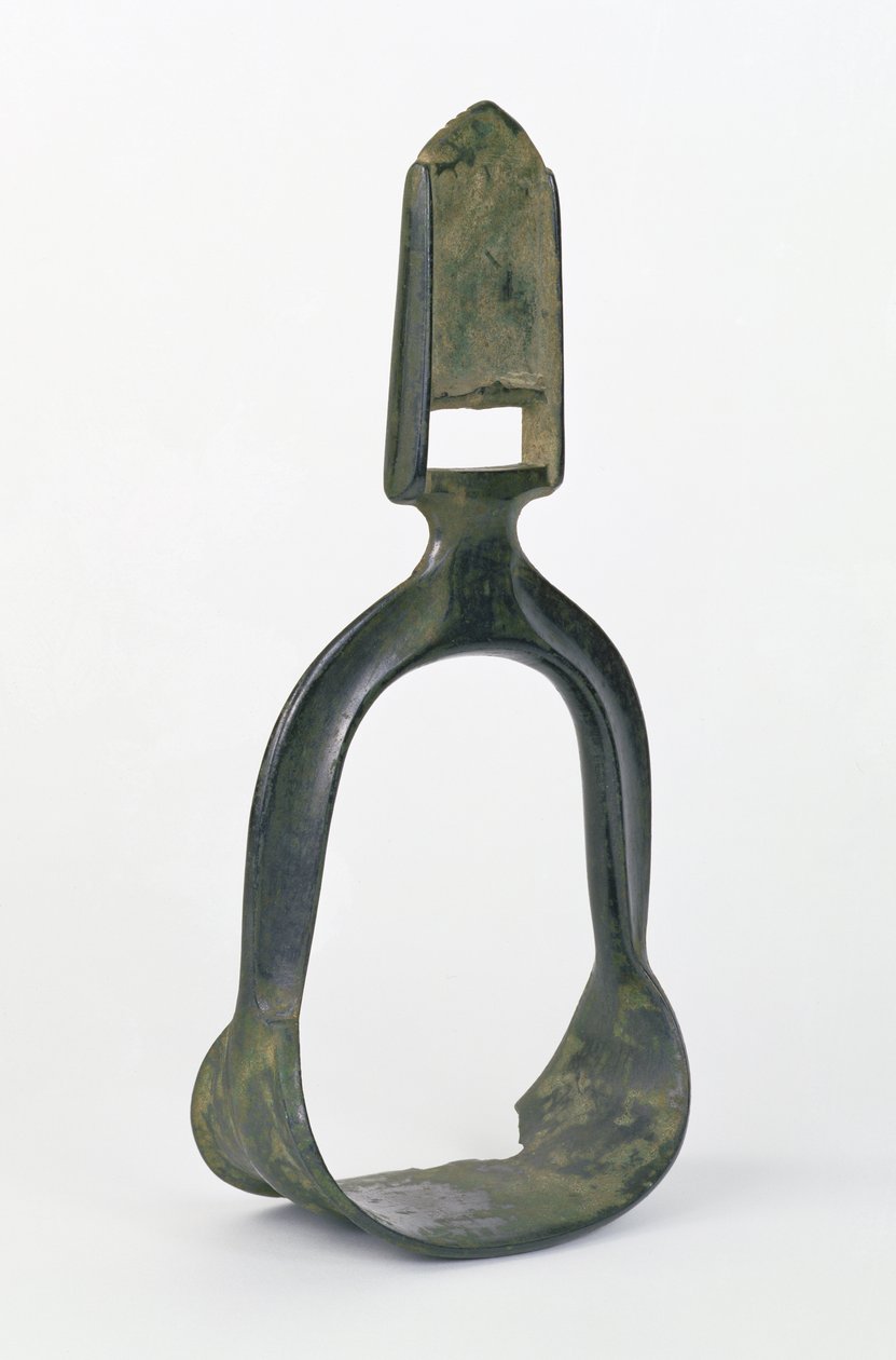 Chinese Stirrup, 6th-7th century (bronze) 作者 学校中文