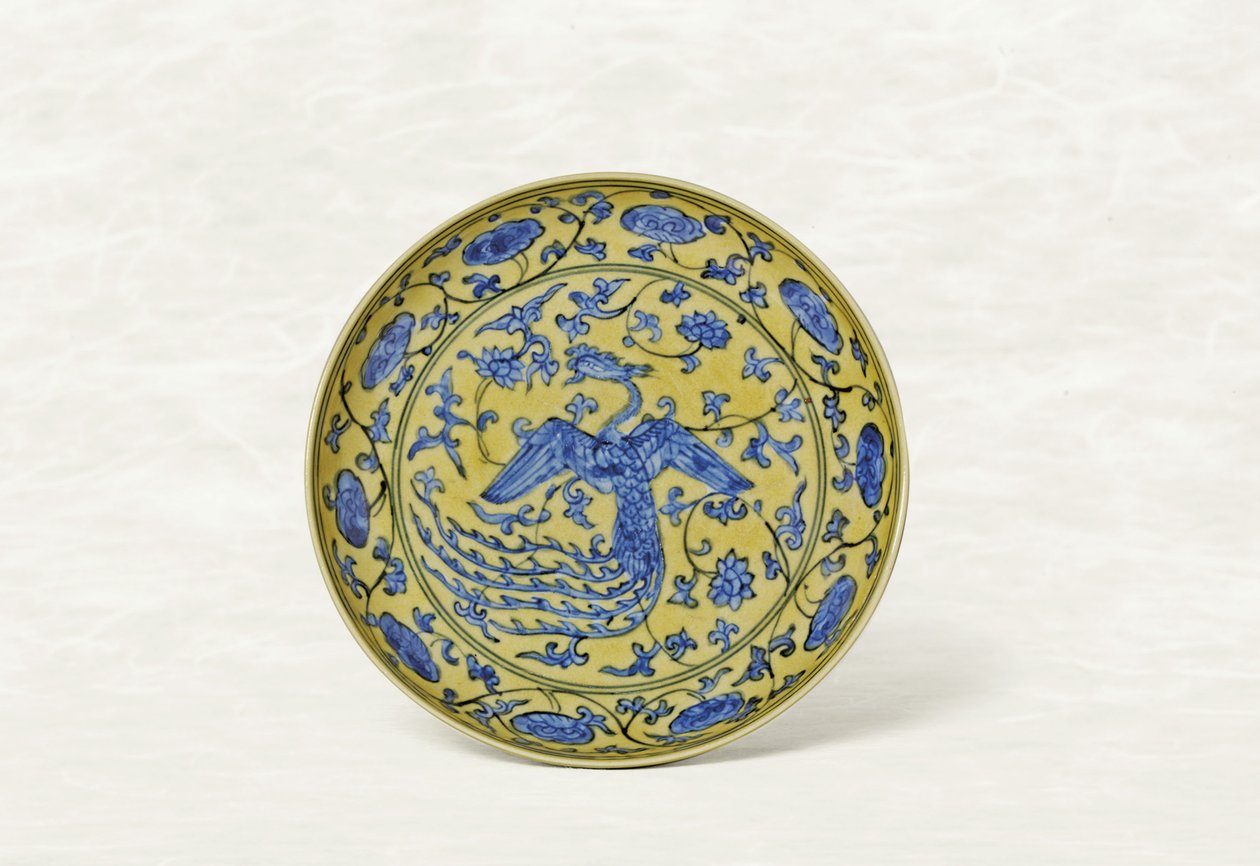 Phoenix dish, Jiajing 作者 学校中文