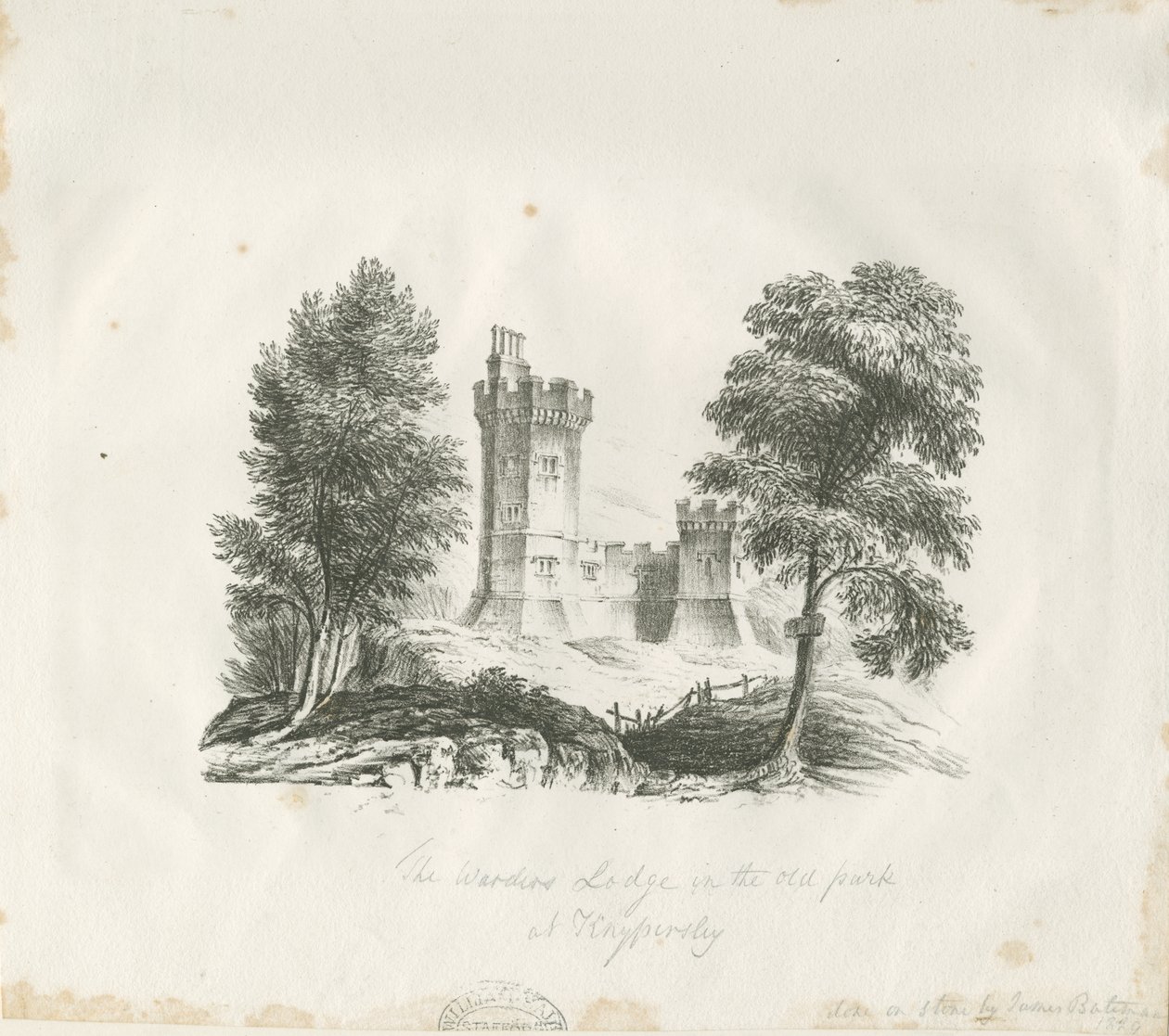 Biddulph - Knypersley公园的守卫者小屋：雕刻品 作者 学校英语
