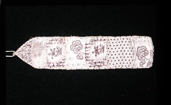 丈夫，18世纪末或19世纪初（块状印花棉）。 作者 学校英语