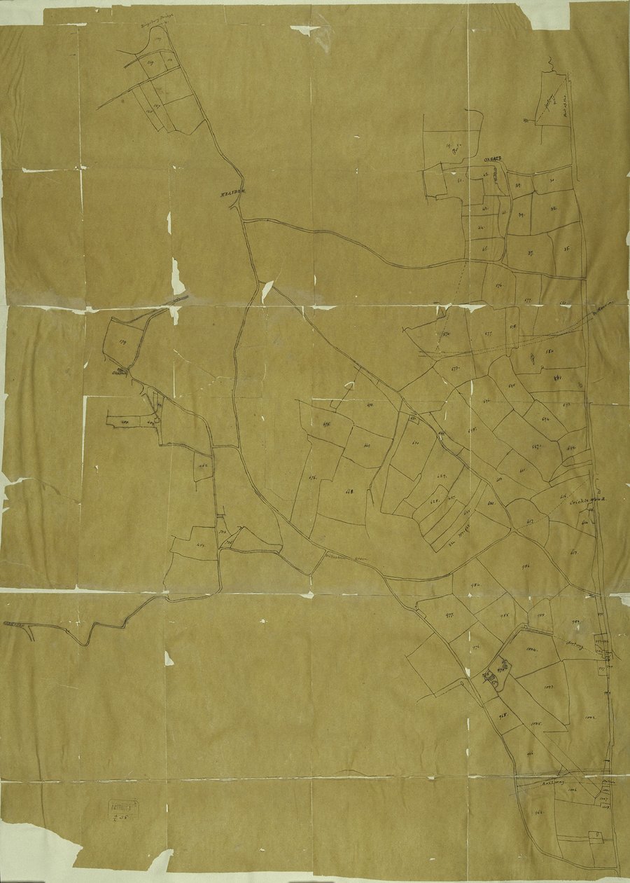 威尔斯登地图，伦敦（石印）。 作者 学校英语