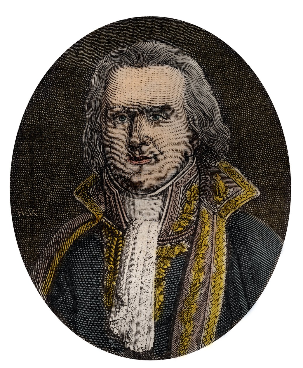 让-艾蒂安-玛丽-波塔利斯的肖像。法国法学家和政治家(1746 -1807) - 让-艾蒂安-玛丽-波塔利斯伯爵(1746-1807) 作者 法语学校