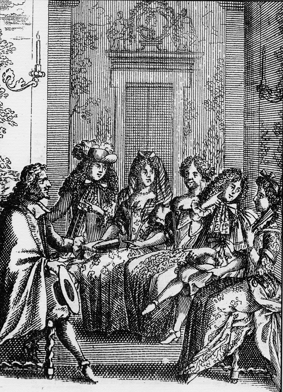 Jean Baptiste Poquelin dit Moliere (1622-1673)的戏剧 "La critique de l