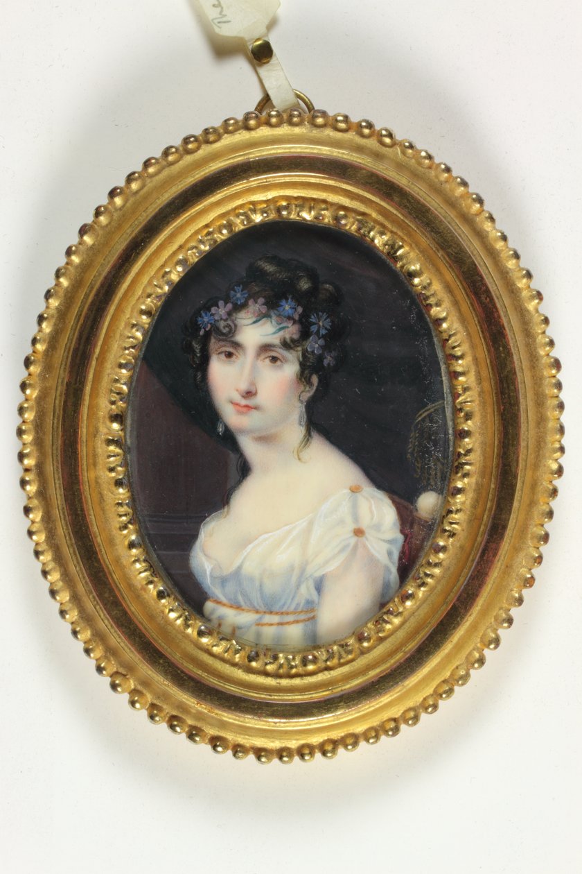 The Empress Josephine (enamel) 作者 法语学校