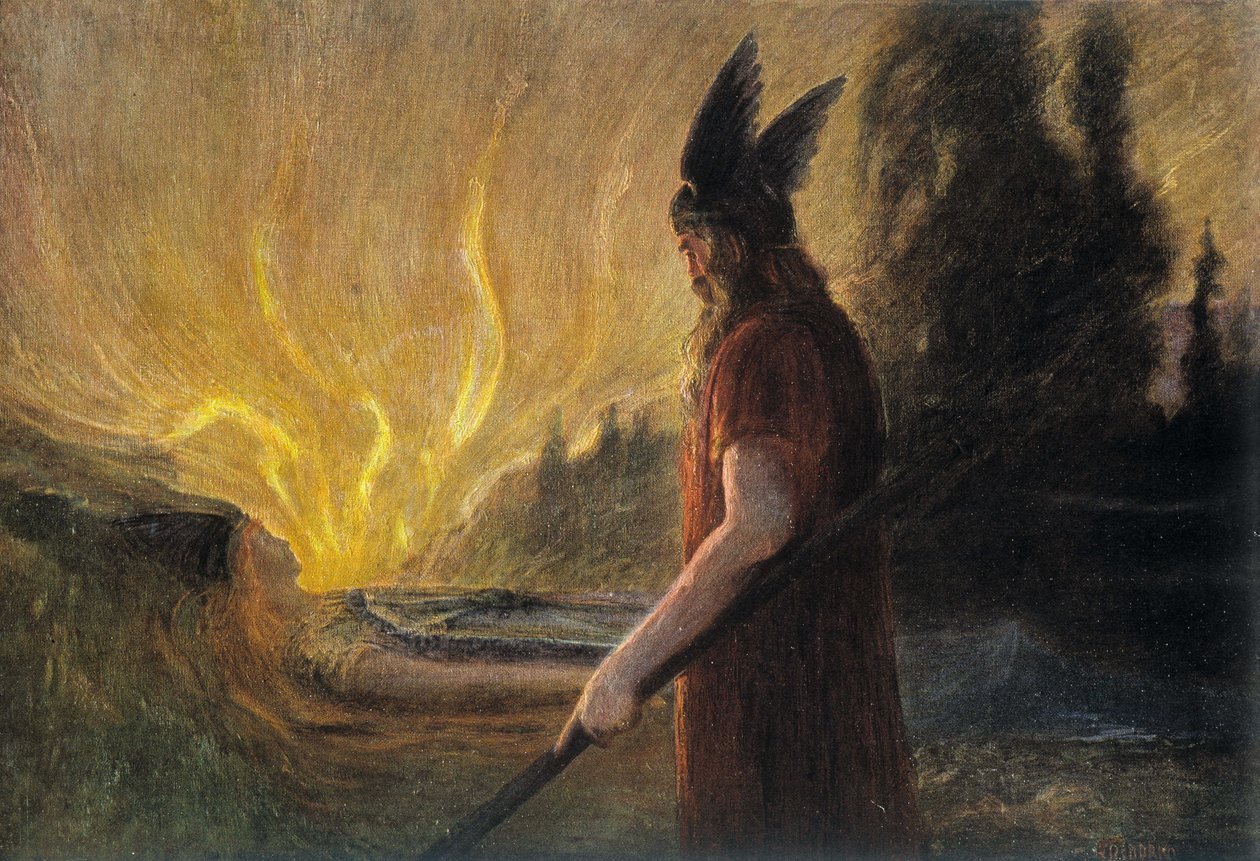 God Odin, German image 作者 学校德语