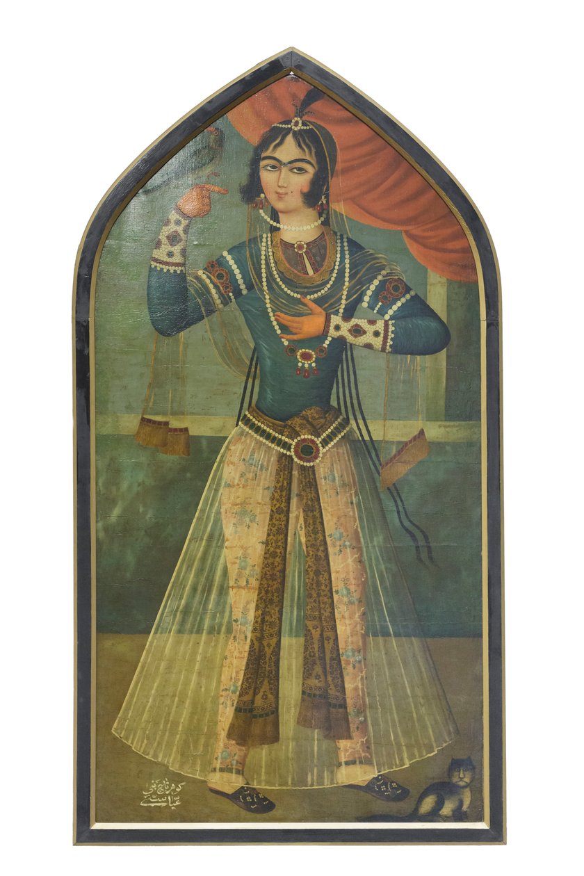 Gohar Taj Bani Abbasi、Mehr Ali Isfahani、美术博物馆 作者 学校伊朗人