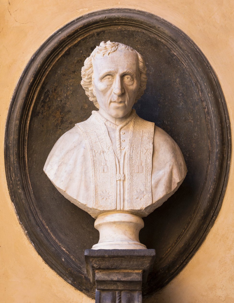 Bust of Pope Pius VII 作者 学校意大利语
