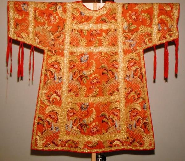 Chasuble Palm Parade(丝绸) 作者 学校意大利语