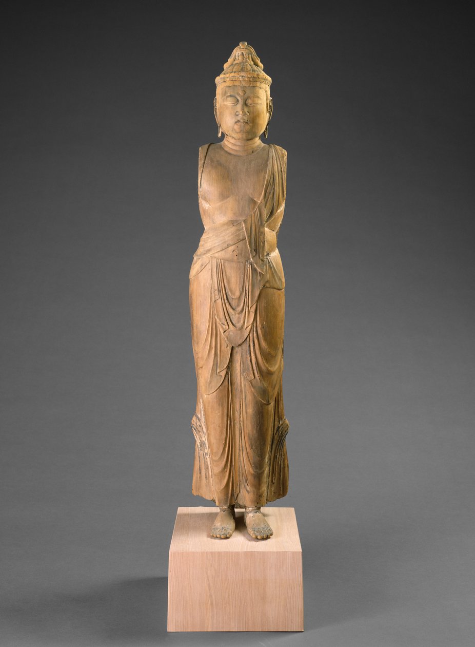 Bosatsu，12 世纪中叶（柏木） 作者 日本学校