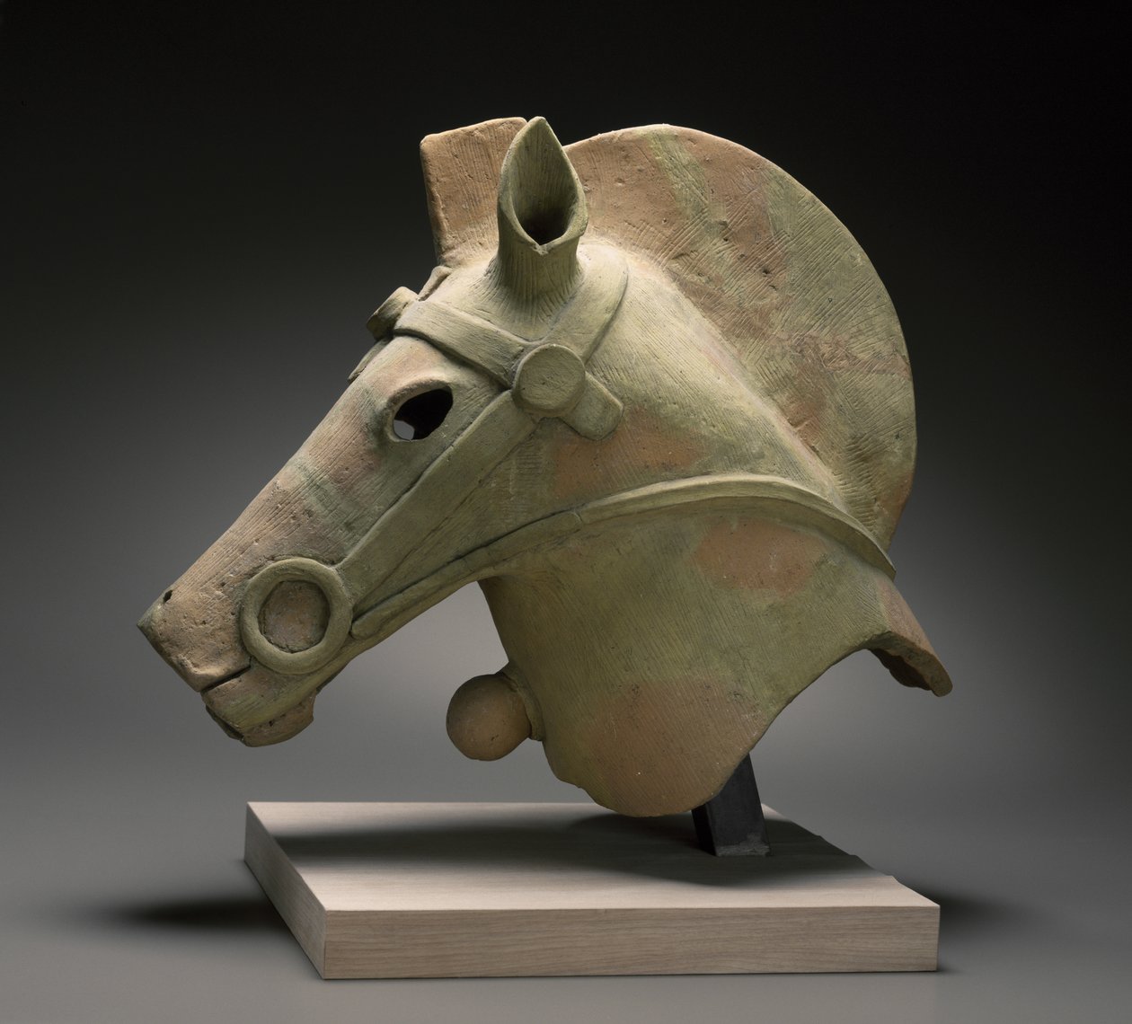 Haniwa Horse, no date (red earthenware) 作者 日本学校