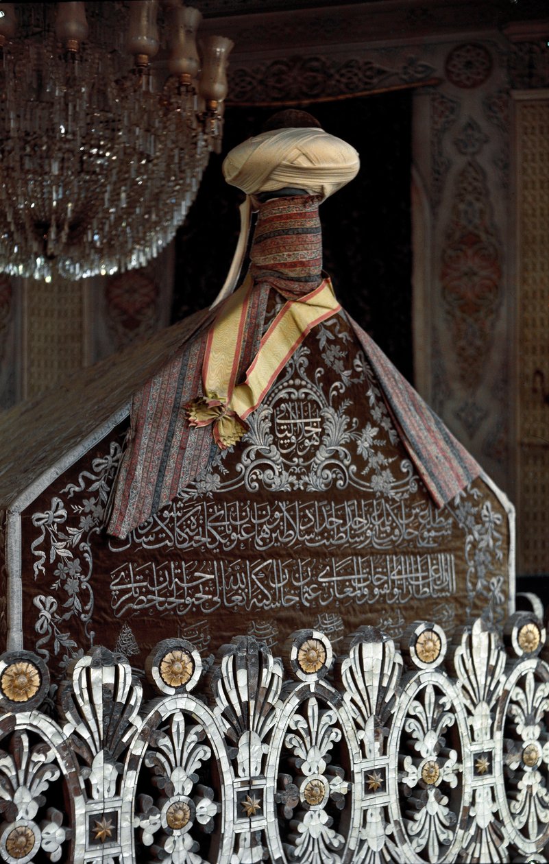 Osman I Gazi（或 Osman Bey）墓的视图（1258-1326） 作者 校长
