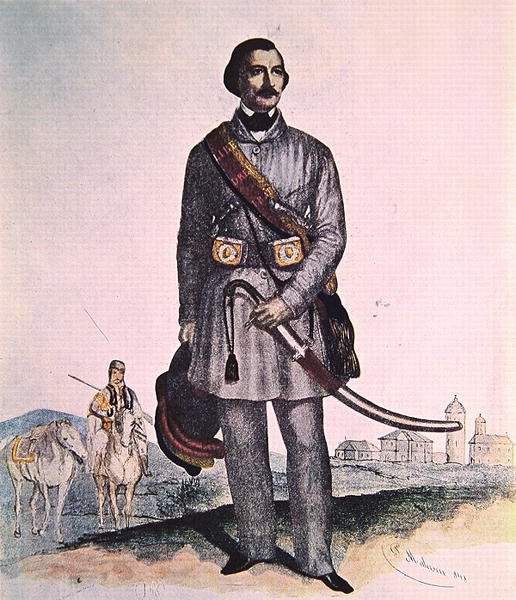 Gheorghe Magheru将军(彩色平版印刷) 作者 罗马尼亚语学校