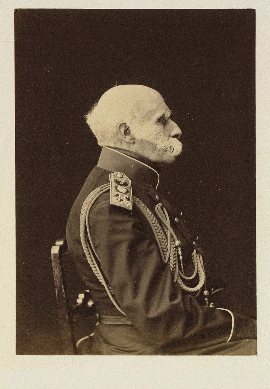 Friedrich Benjamin von Lutke 伯爵，德国航海家、地理学家和波罗的海探险家，俄罗斯帝国的臣民 - Fyodor Petrovich Litke 伯爵（1797-1882 年）肖像，佚名。平版印刷 作者 学校俄语