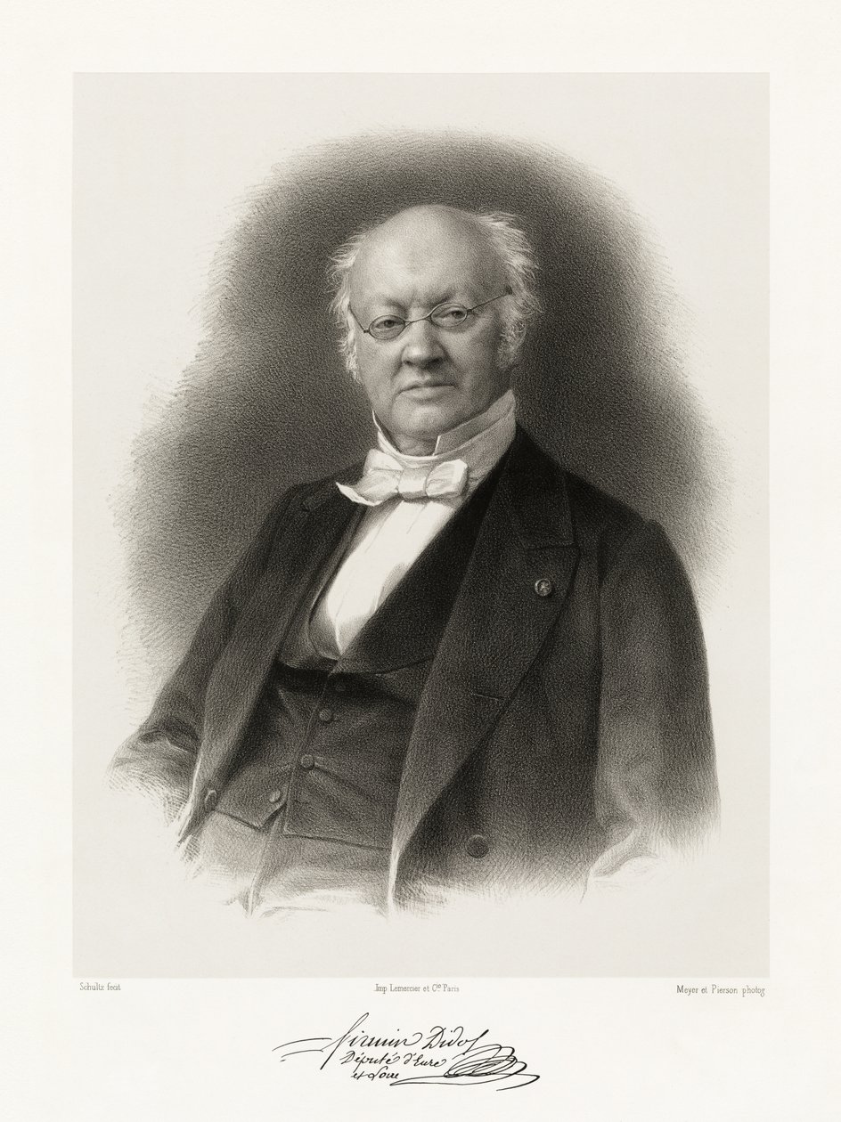 Firmin Didot，1865-66 作者 舒尔茨