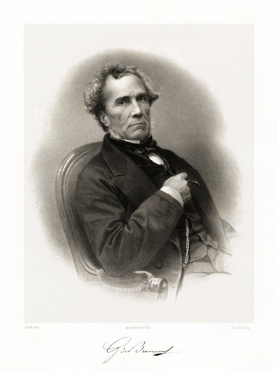 Gustave de Beaumont，1865-66 作者 舒尔茨