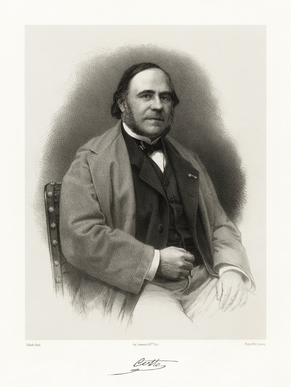 Jacques Marie Cyprien Victor Coste，1865-66 作者 舒尔茨