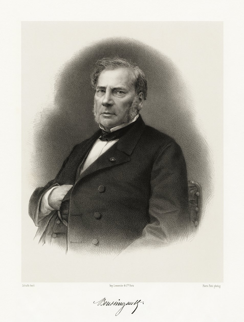 Jean-Baptiste Boussingault，1865-66 作者 舒尔茨