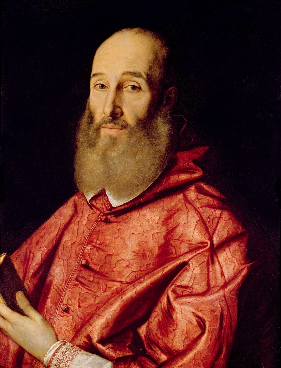 Granvelle的红衣主教Antoine Perronot（1517-86） 作者 Scipione Pulzone