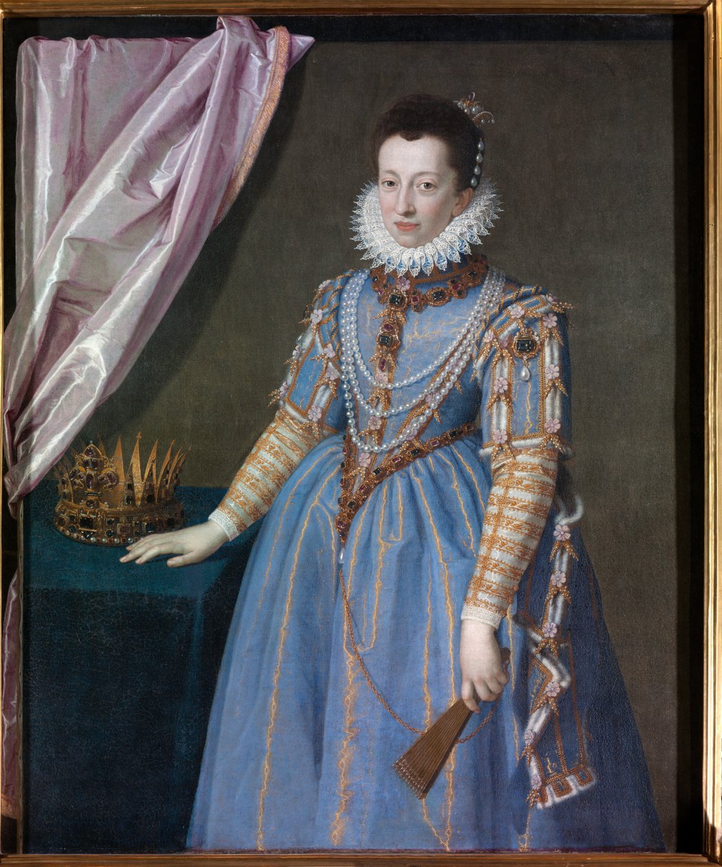 洛杉矶克里斯蒂娜，托斯卡纳的大公夫人画像，1590年 作者 Scipione Pulzone