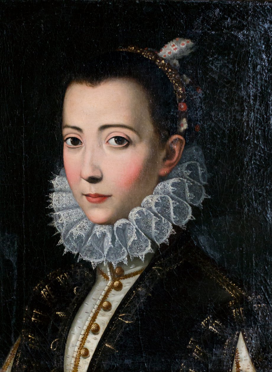 费利斯-科隆纳-奥尔西尼肖像 作者 Scipione (1550-98) 普尔佐内