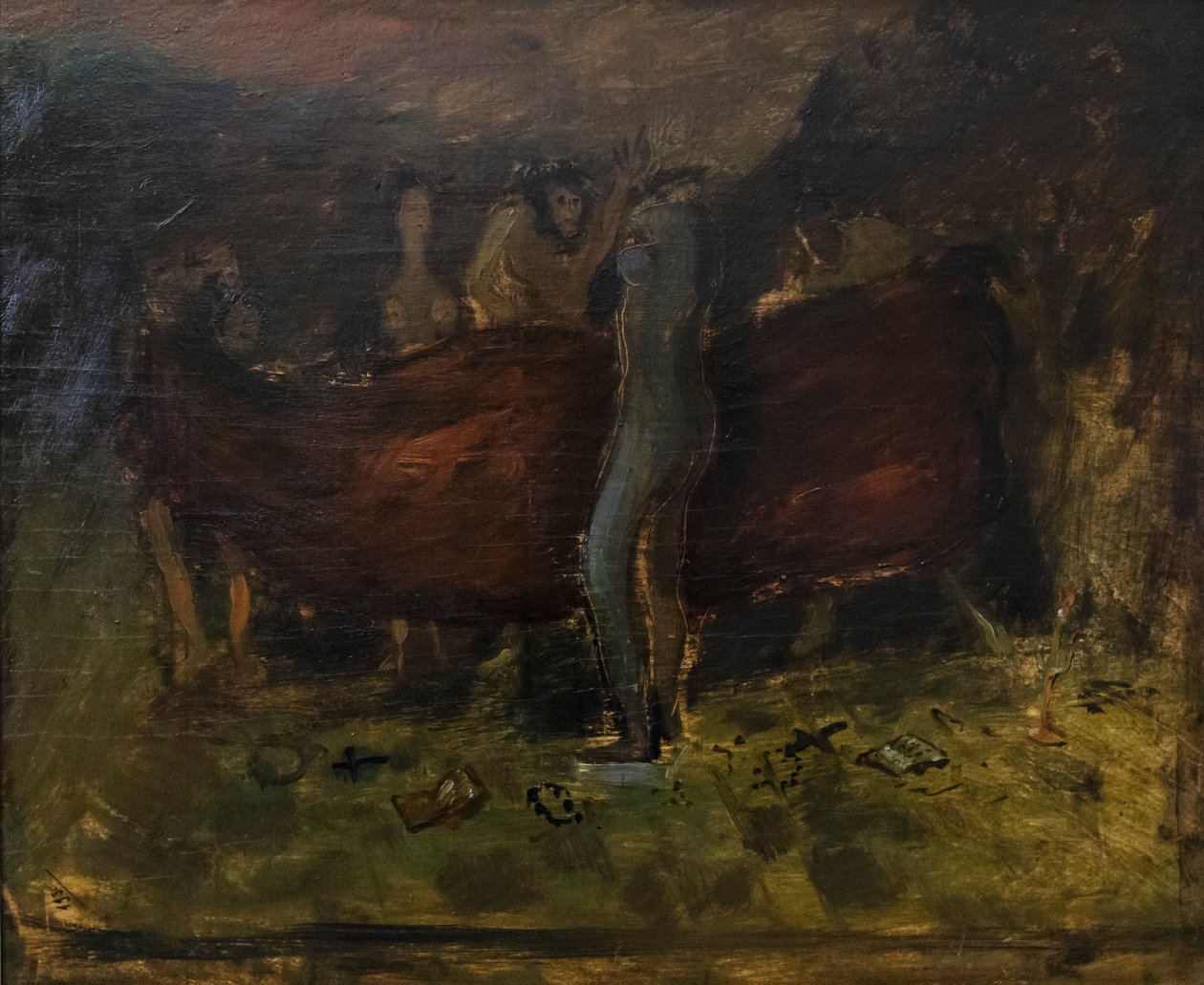 前夕，世界末日场景 1930 作者 西皮奥内·基诺·博尼奇