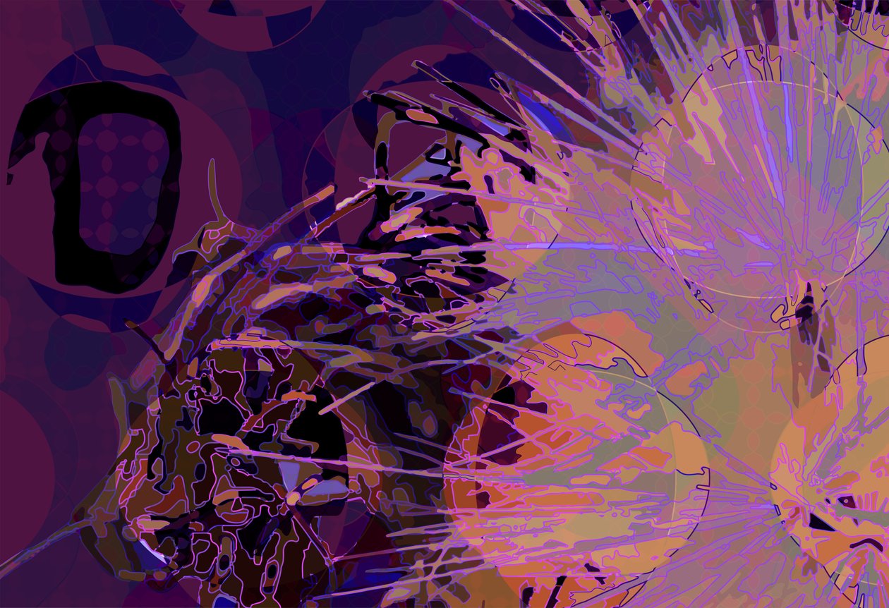 Artichoke_abst_horz10 (digital) 作者 斯科特·戴维斯（Scott J.Davis）